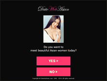 Tablet Screenshot of datehotasian.com